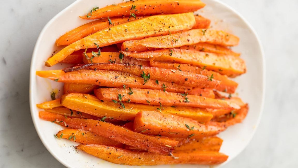 Video player poster image preview for These Honey Glazed Carrots Are Easy Yet Fancy
