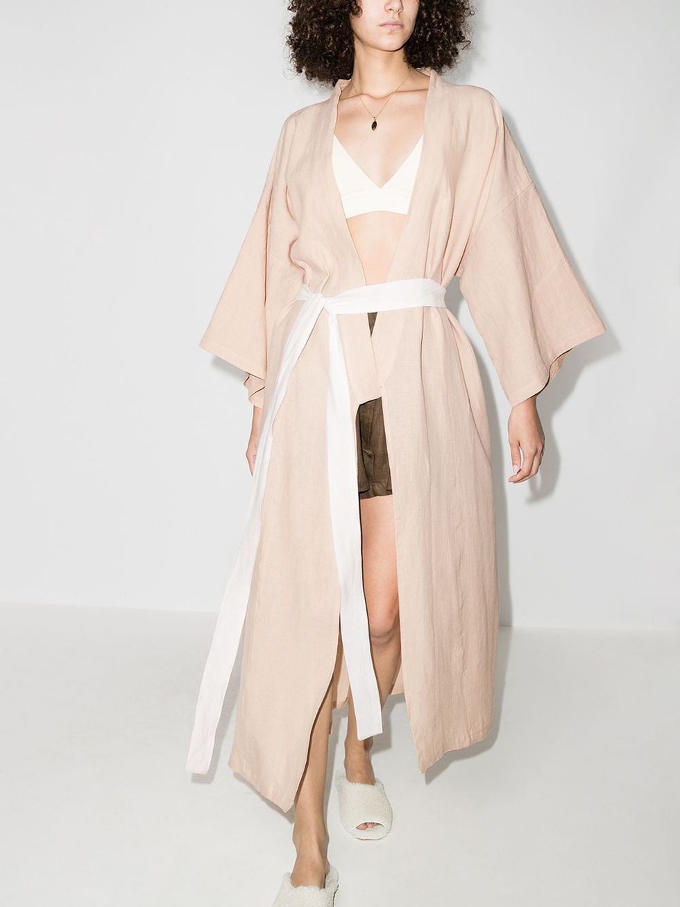 vestaglie a kimono, kimoni di lino, loungewear moda 2021
