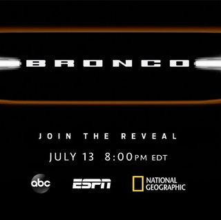 ford bronco reveal announcement