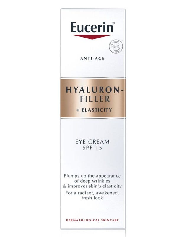 eucerin elasticity filler eye cream 15ml
