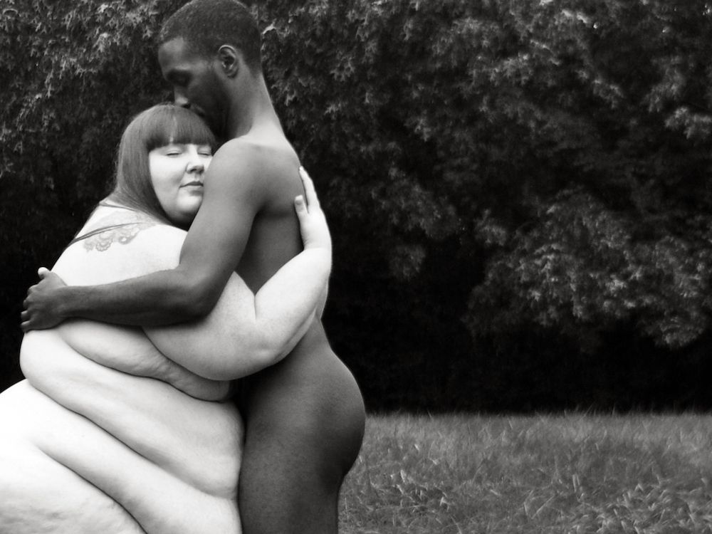 Adipositivity Project - Substantia Jones Fat Couples Nude Valentines Day  Photos