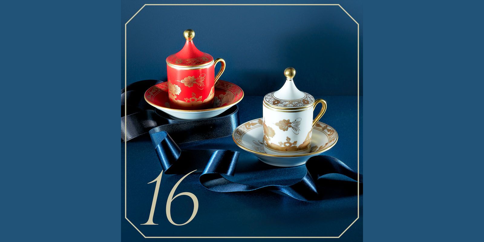 HOLIDAY#16】ジノリ1735の“デミタスカップ”でテーブルにオリエンタルな風を