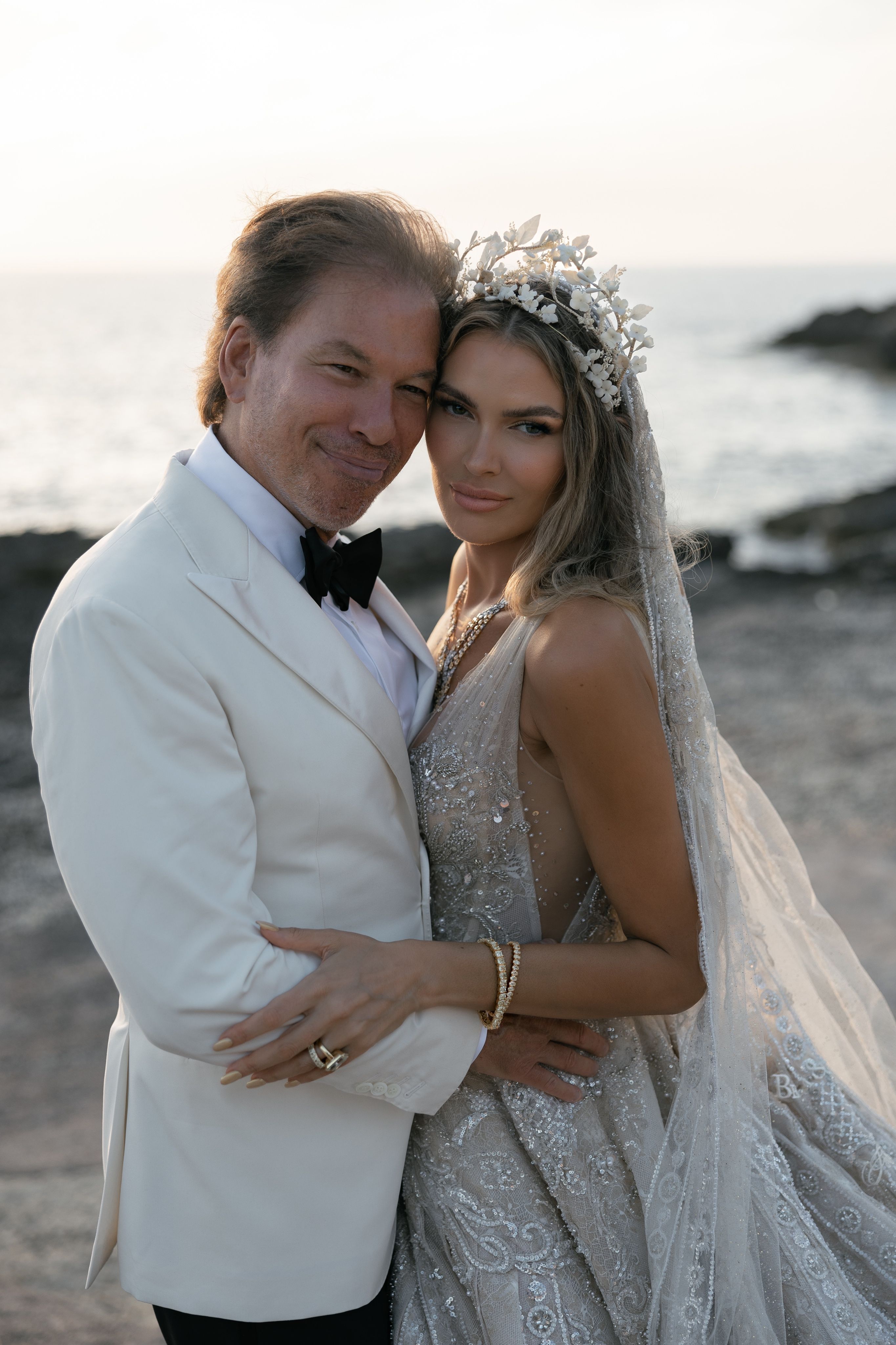 Bella Hunter & Gary Friedman's Shimmering Ibiza Wedding in Photos