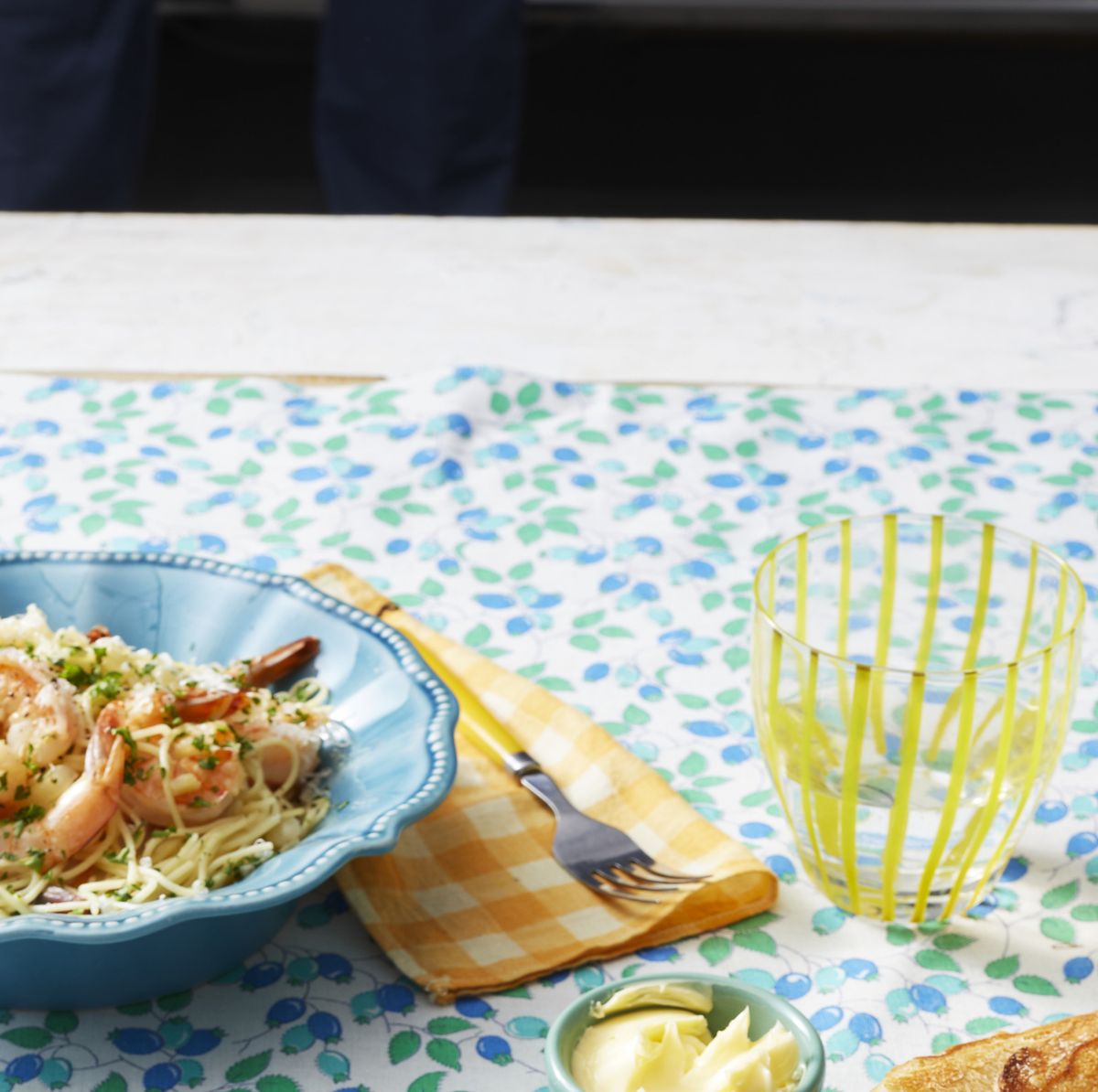 Lemon-Parmesan Angel Hair Pasta with Shrimp - Cooking Classy