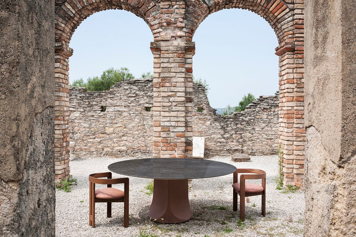 Lens Dining Table by Patricia Urquiola for B&B Italia