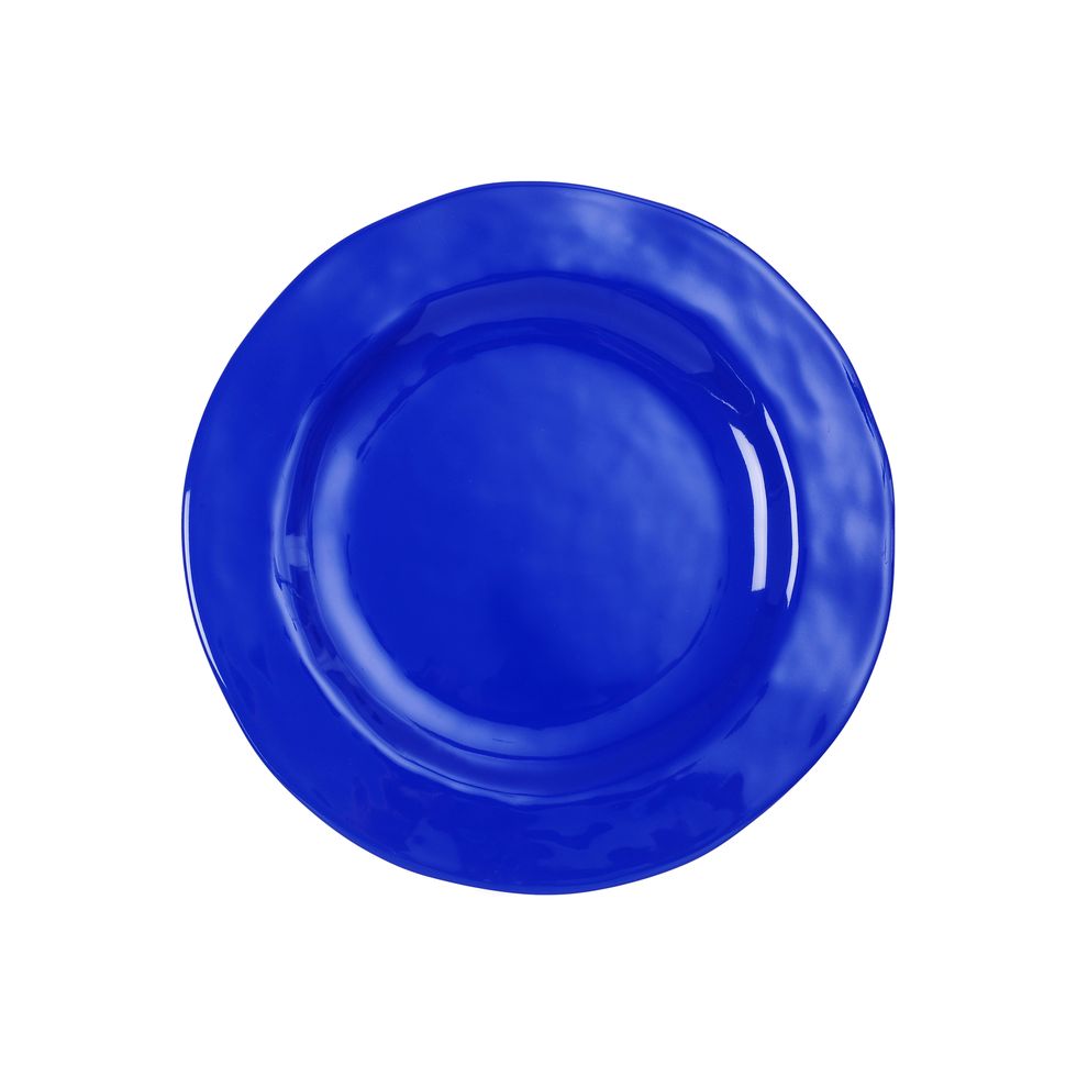 Cobalt blue, Blue, Dishware, Plate, Tableware, Dinnerware set, Platter, Electric blue, Serveware, Plastic, 