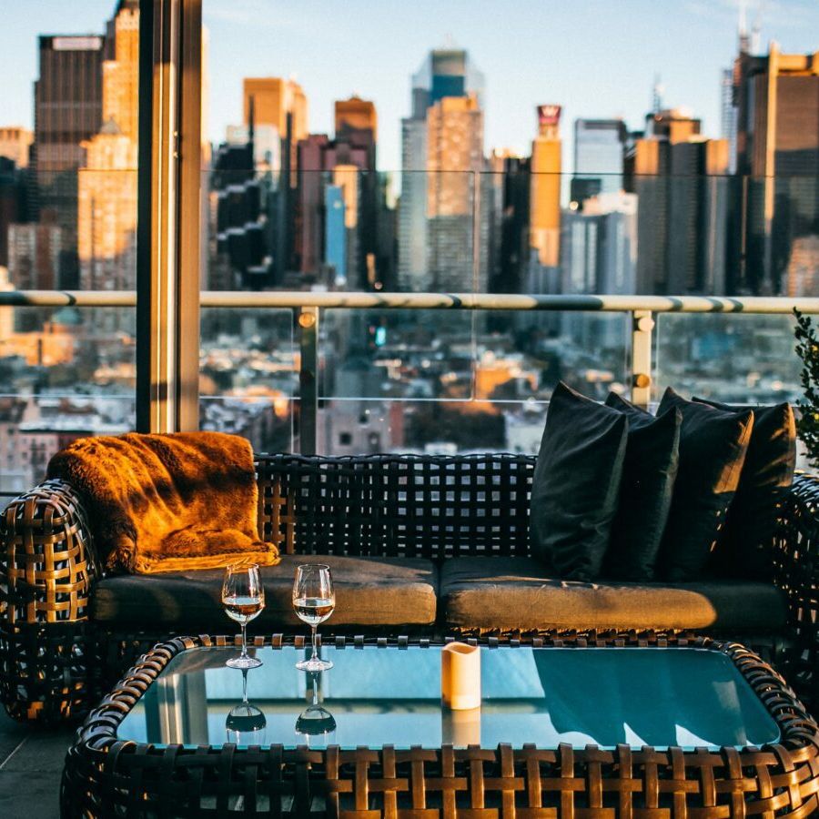 Skyline Serenity: Crafting Your Rooftop Lounge