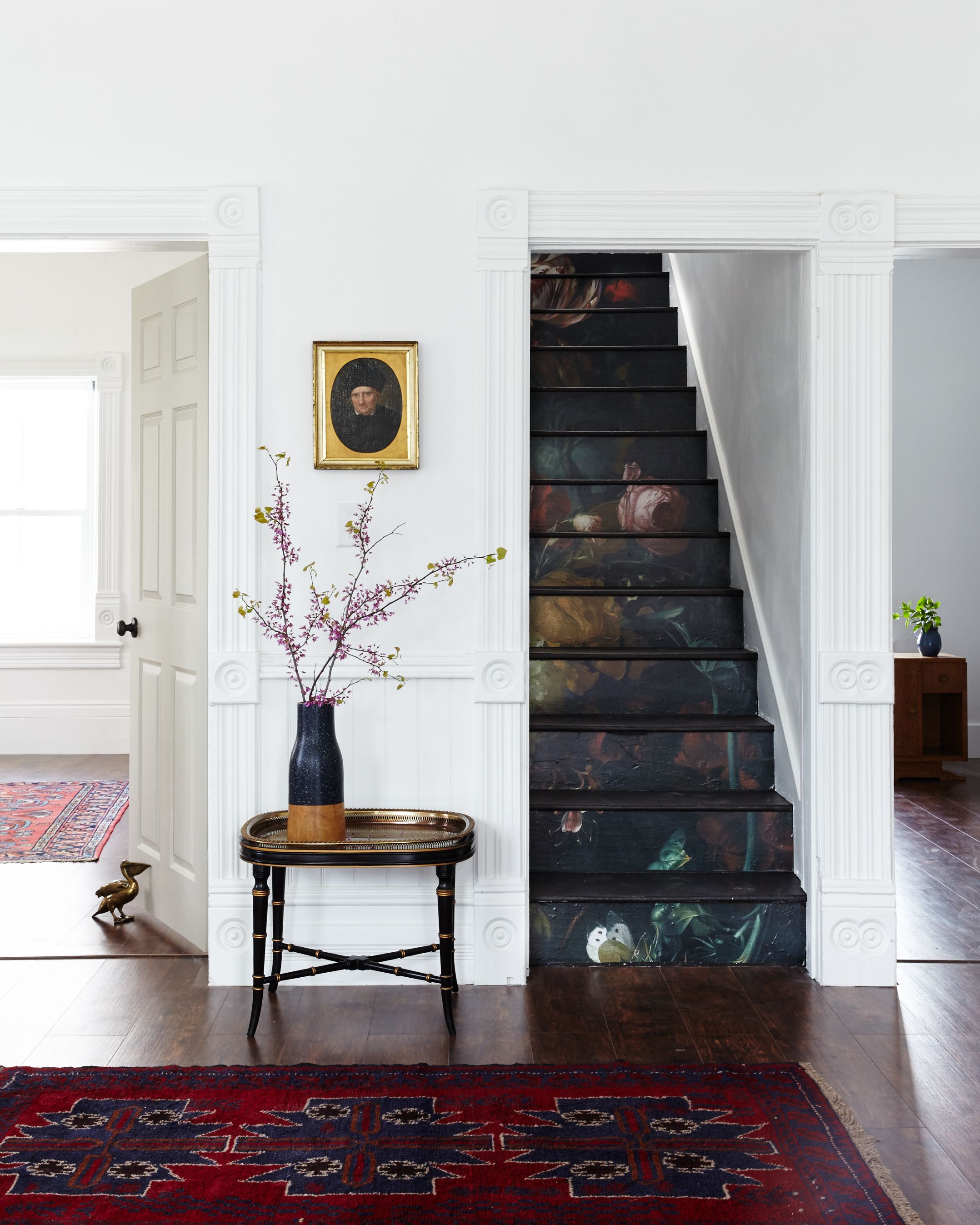 20 escaleras con alfombras actuales y llenas de estilo - Vintage & Chic.  Pequeñas historias de decoración