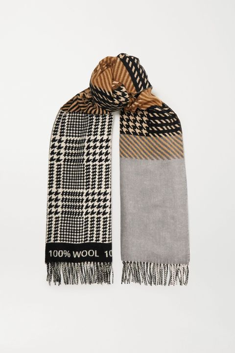 murray wool jacquard scarf