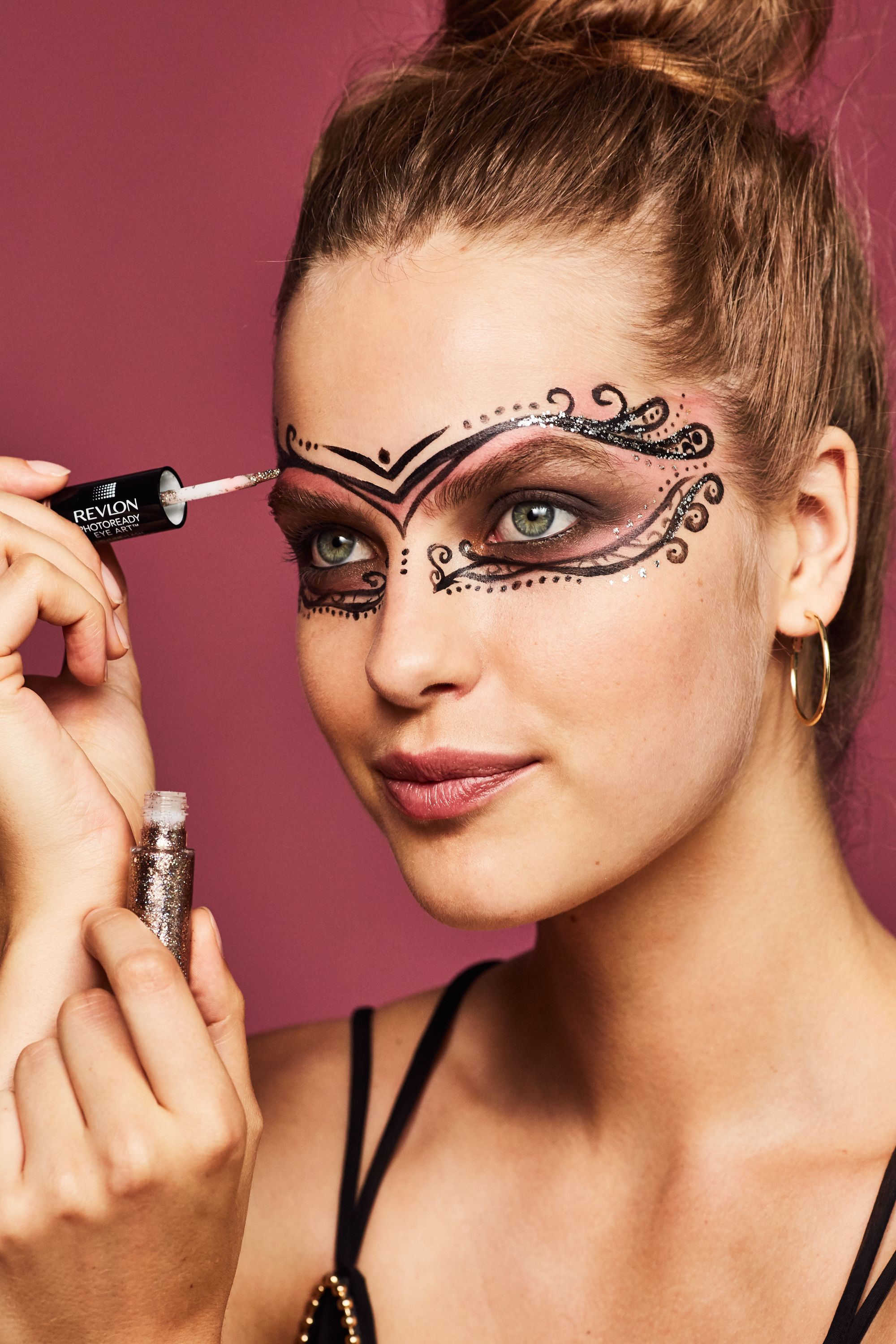 3 Halloween Masks You Makeup - DIY Makeup Eye Masks for Halloween