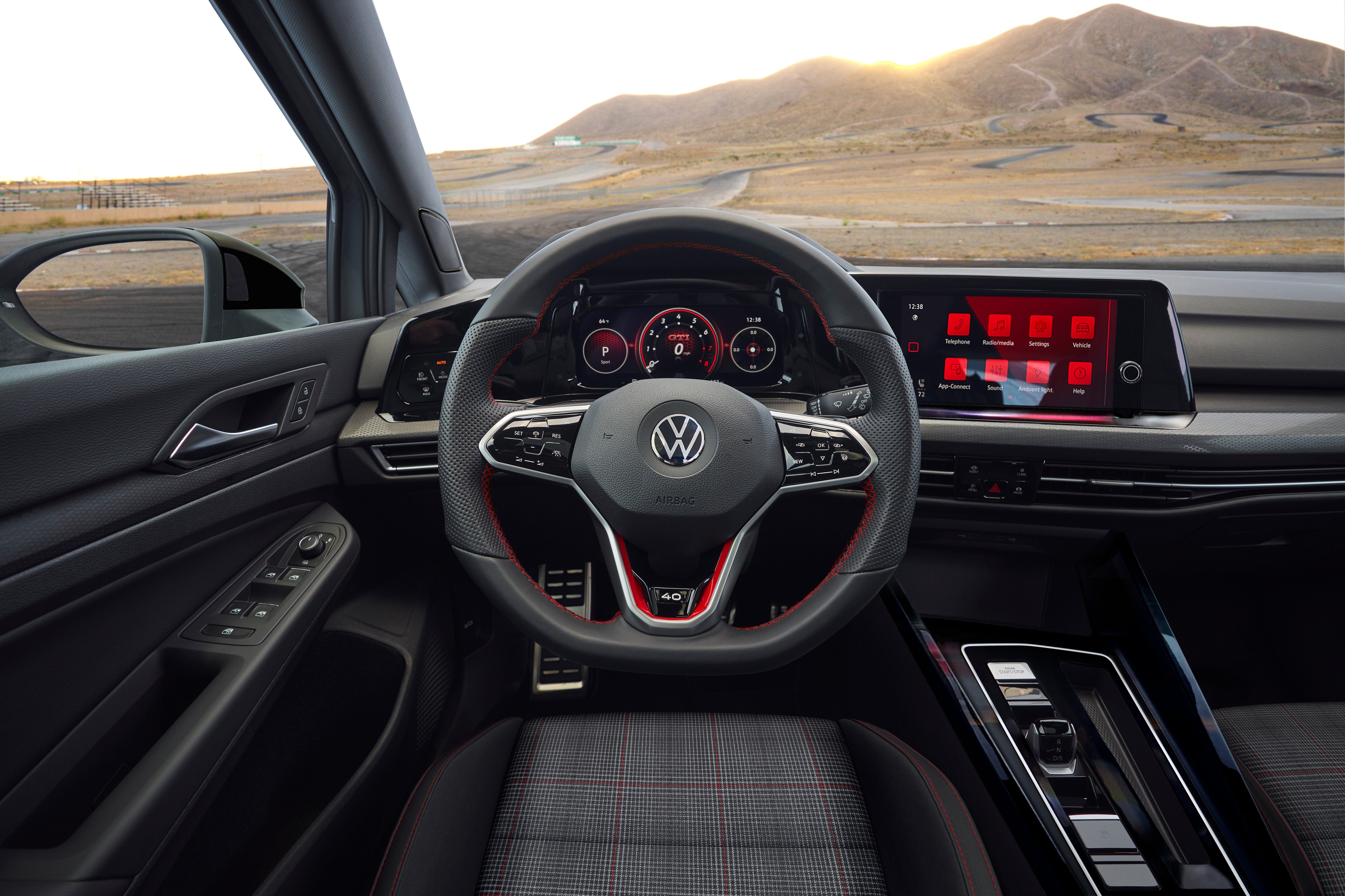VW Golf 8 GTI Interior