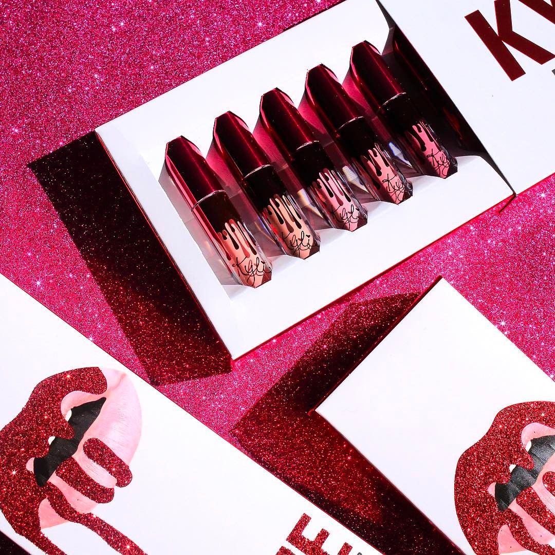Kylie Cosmetics Velvet Liquid Lipstick and Lip Liner - Rosie – Beauty  Goddess