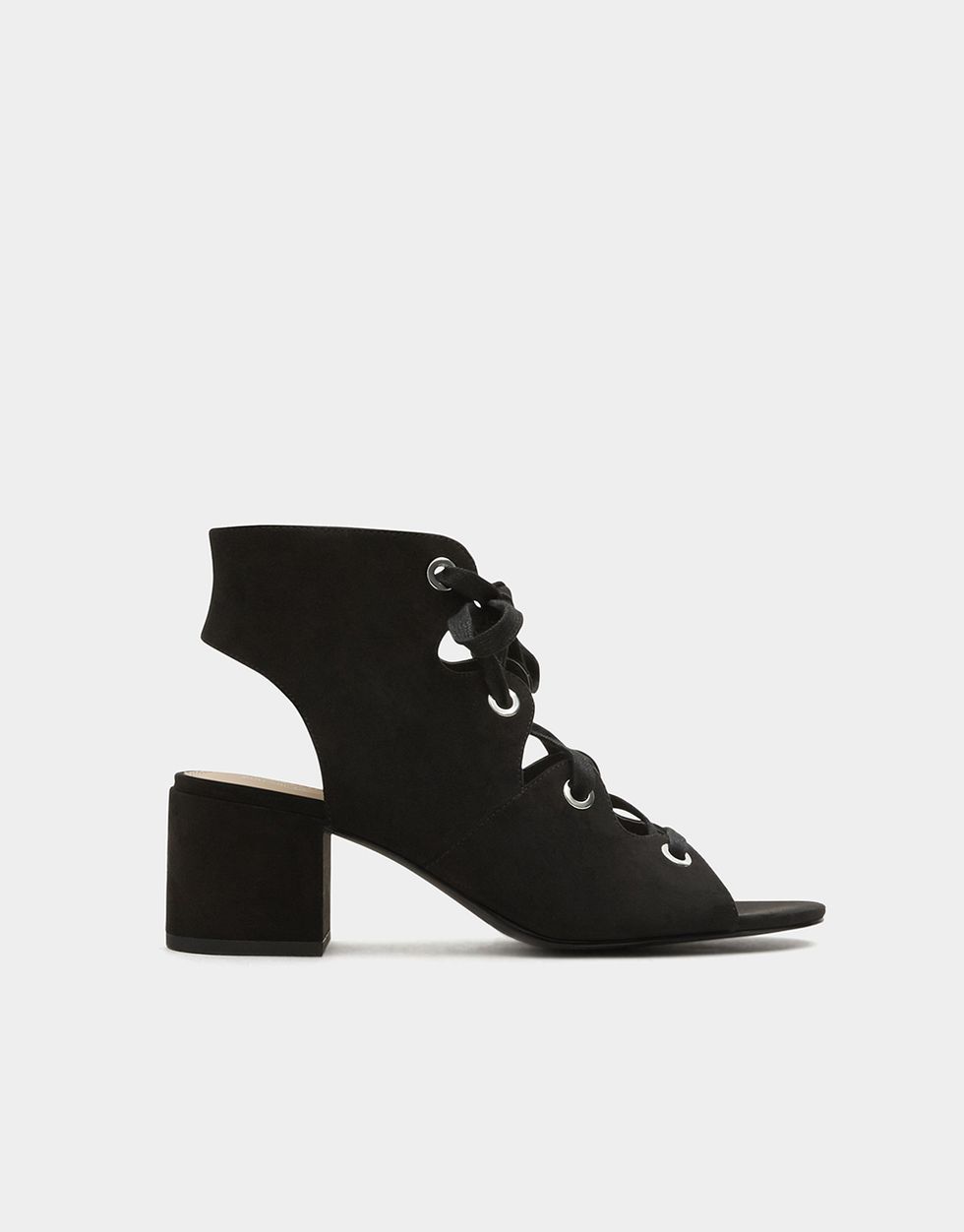 Footwear, Shoe, Black, Leather, High heels, Boot, 