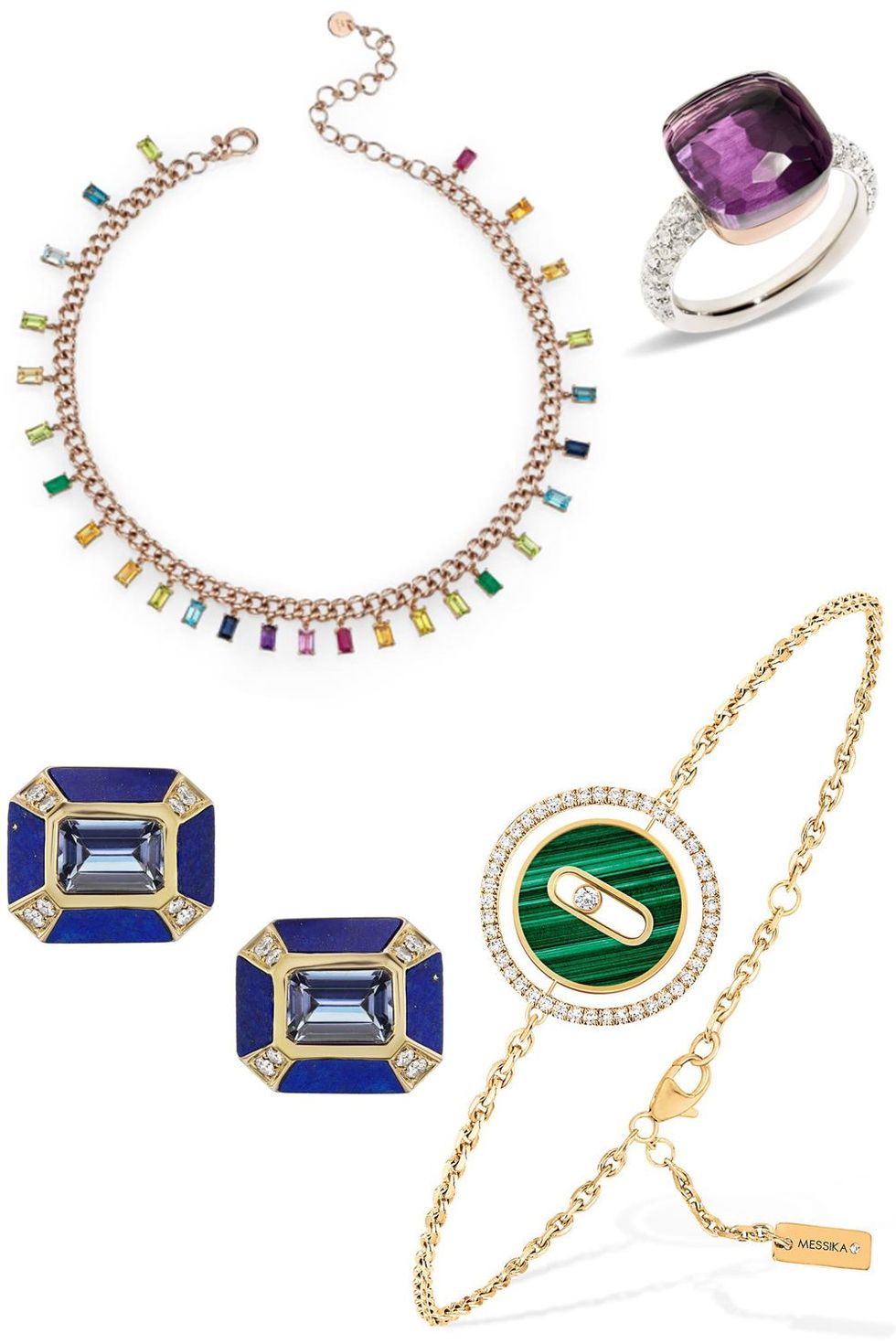 gemstone jewelry trend