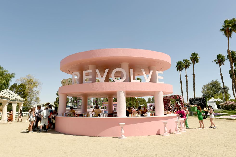 la quinta, california   april 16 a general view of atmosphere during the revolve x the hwood group present revolve festival at merv griffin estate on april 16, 2022 in la quinta, california  photo by vivien killileagetty images for revolve