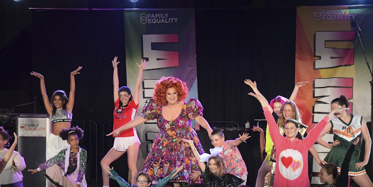 los angeles, california   october 15 nina west performs at family equalitys la impact a night of heroes at paramount studios on october 15, 2022 in los angeles, california photo by charley gallaygetty images for family equality