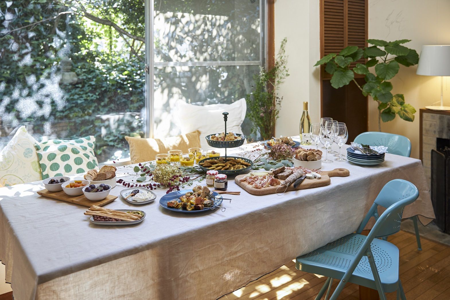 全てIKEAの食器！フランス流ホームパーティで集まろう！