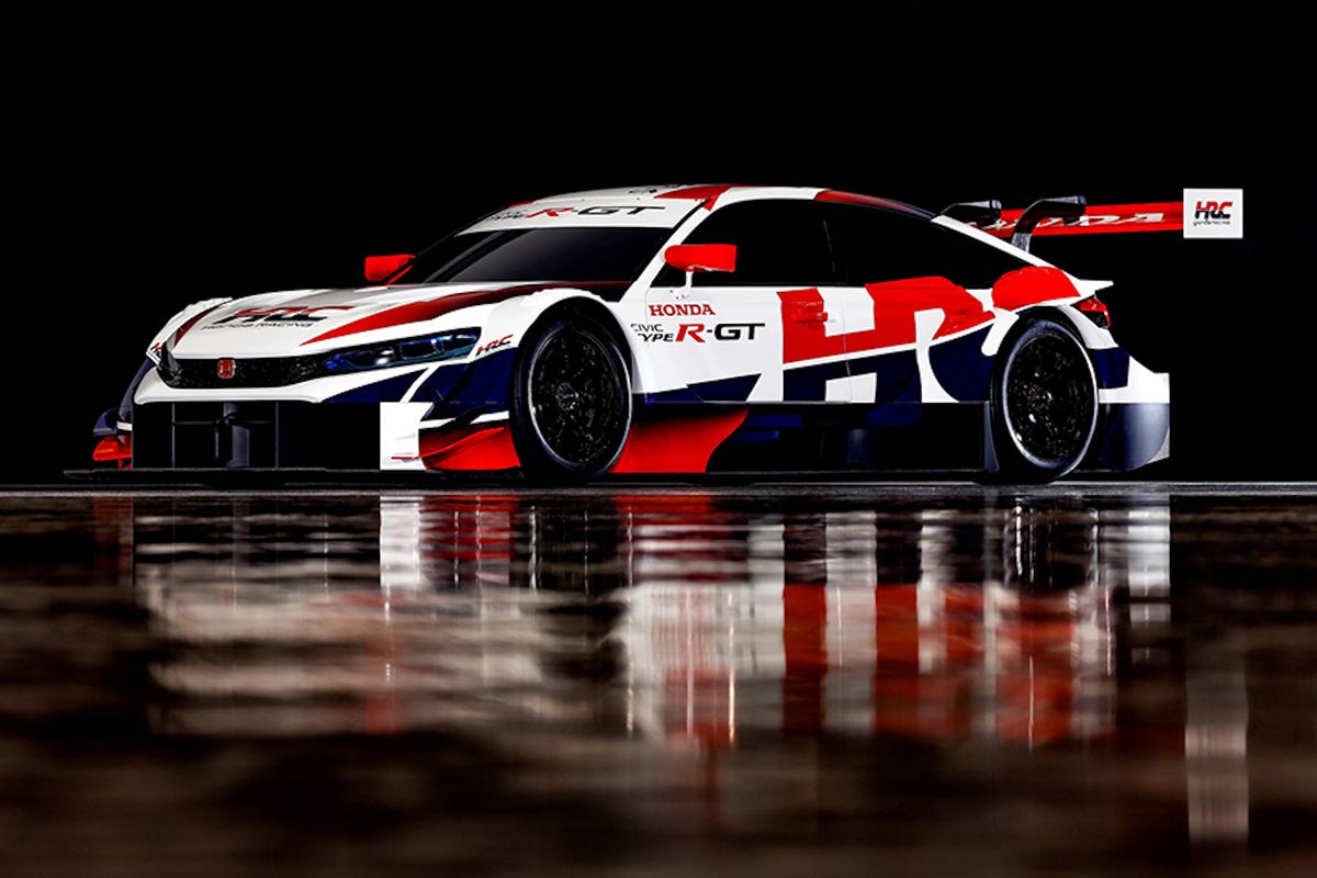 MlNI GT NSX GT-3 Civic Type-R 6台 Honda's Civic Type R-GT Concept Targets Super GT
