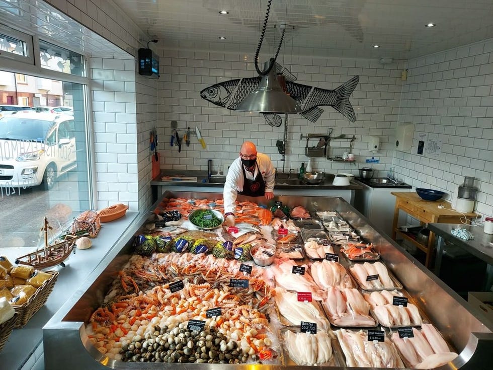 a fishmonger