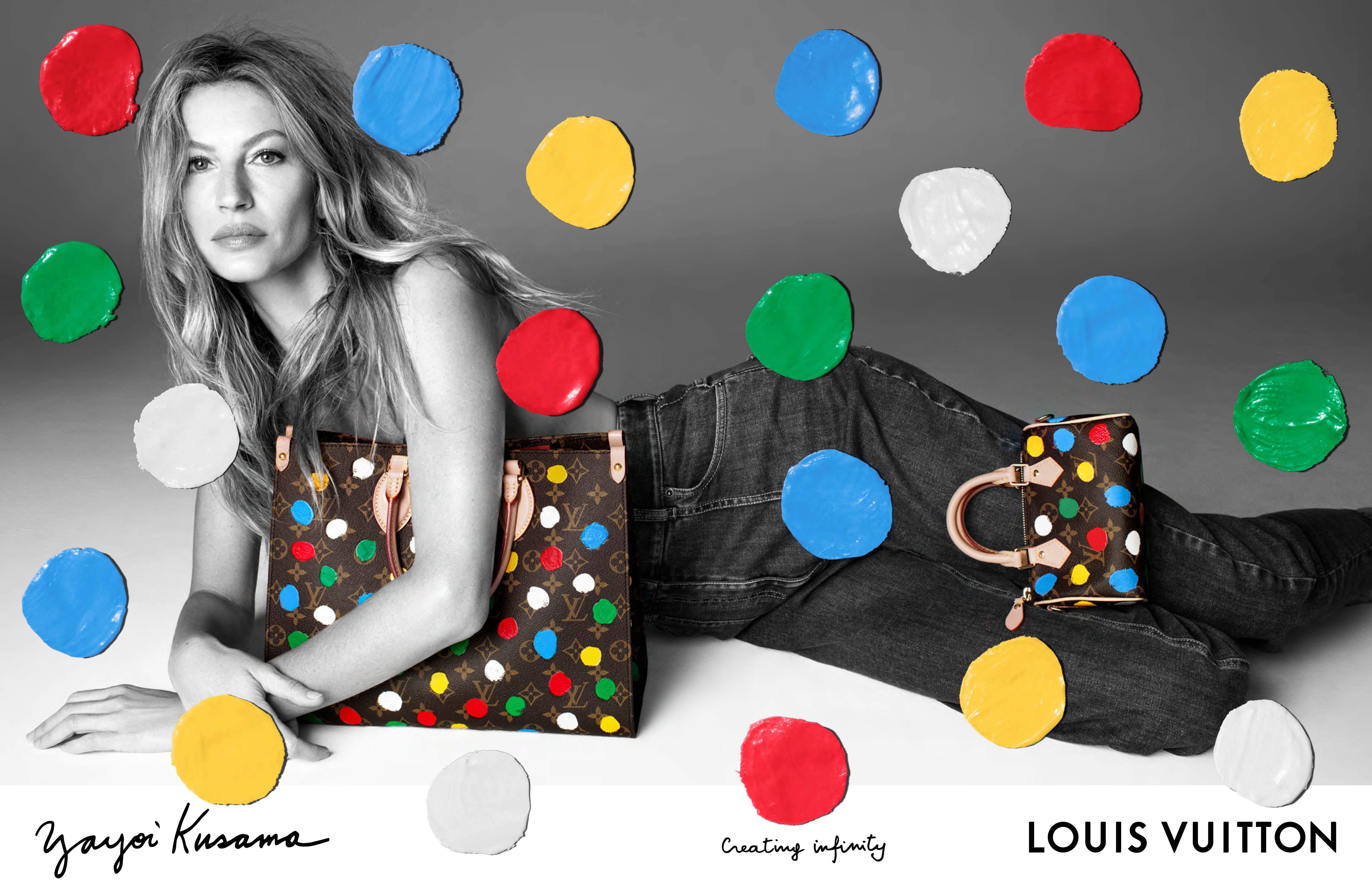 Dotty for Louis Vuitton's Latest Collaboration with Artist Yayoi