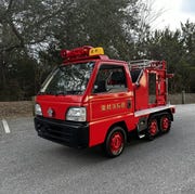 1996 honda acty crawler fire truck