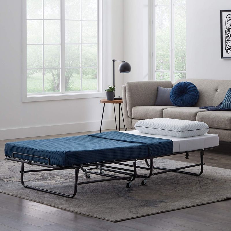 Rollaway foldable deals bed frame