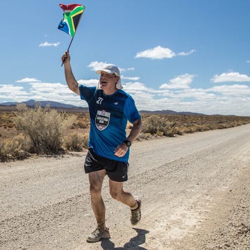 Eddie Izzard running in South Africa Eddie Izzard running in South Africa