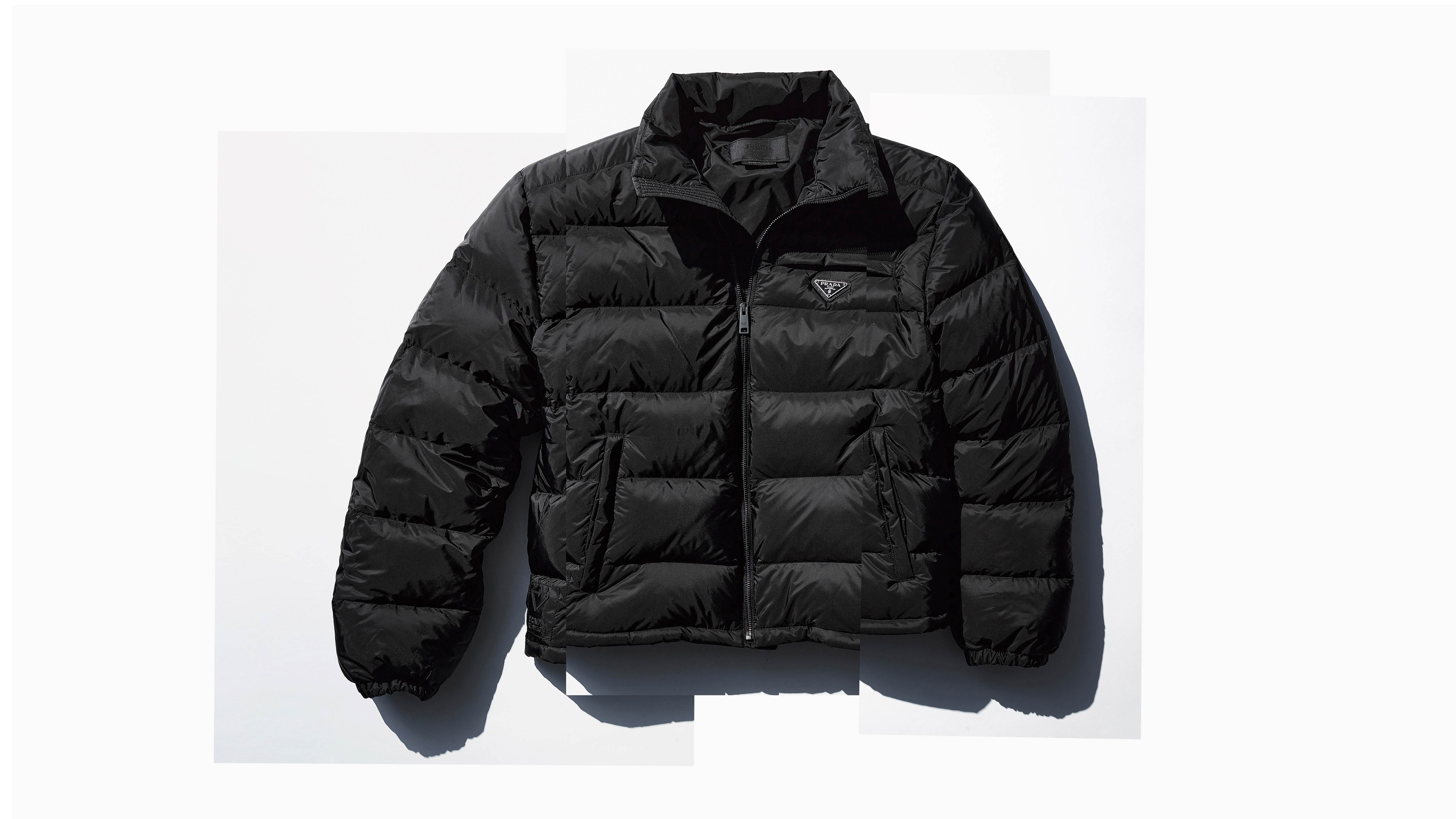 Prada padded outlet jacket