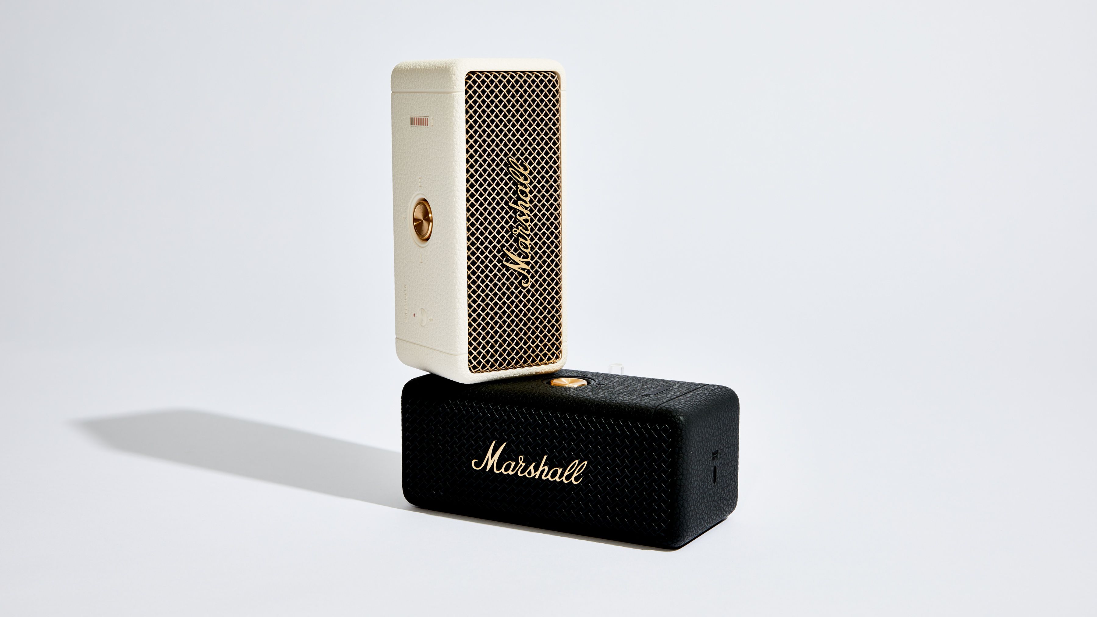 Marshall Emberton II Wireless Bluetooth Portable Speaker (Cream)