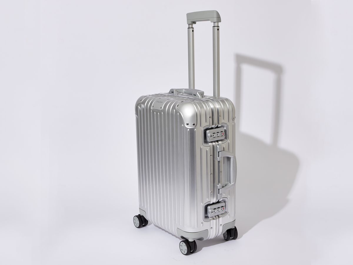 Original Cabin Carry-On Aluminum Suitcase, Silver, RIMOWA