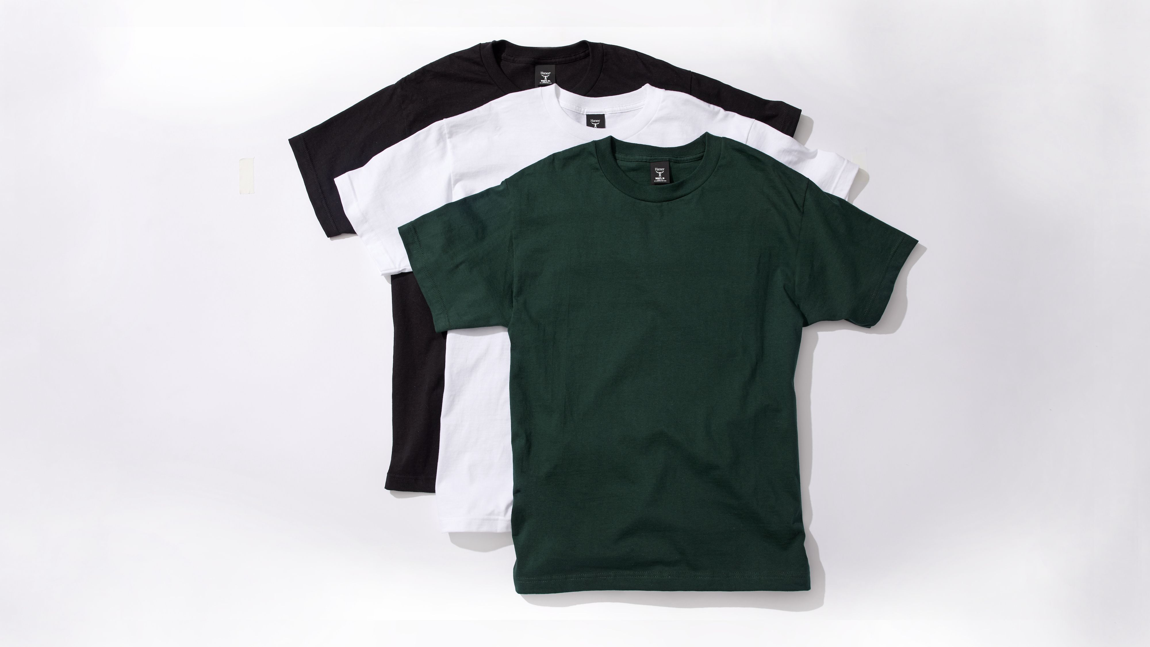 Hanes Men's 100 Percent Cotton Crew Neck T-Shirt - 5180 