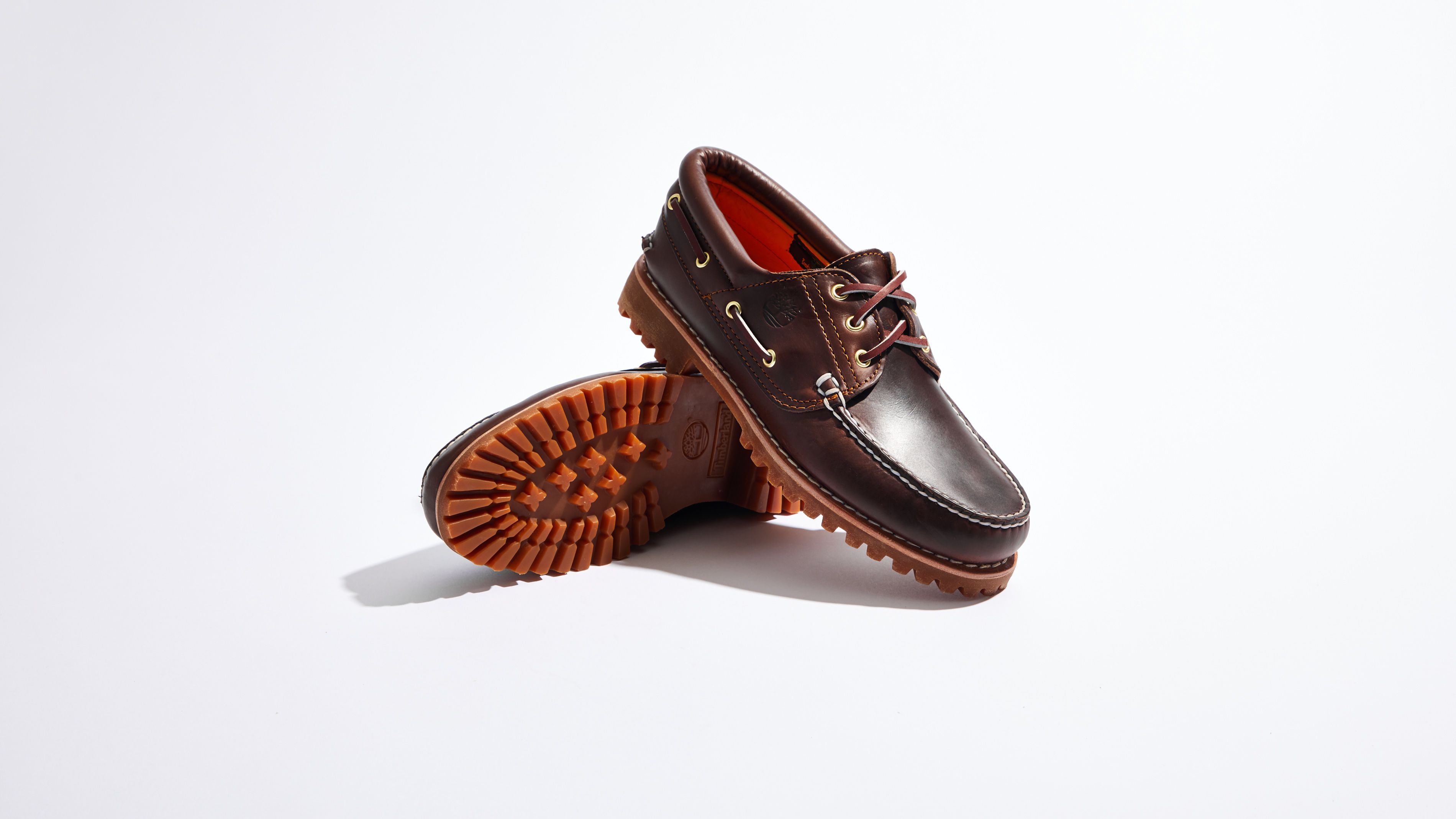 Men's 3-Eye Lug Handsewn Boat Shoe