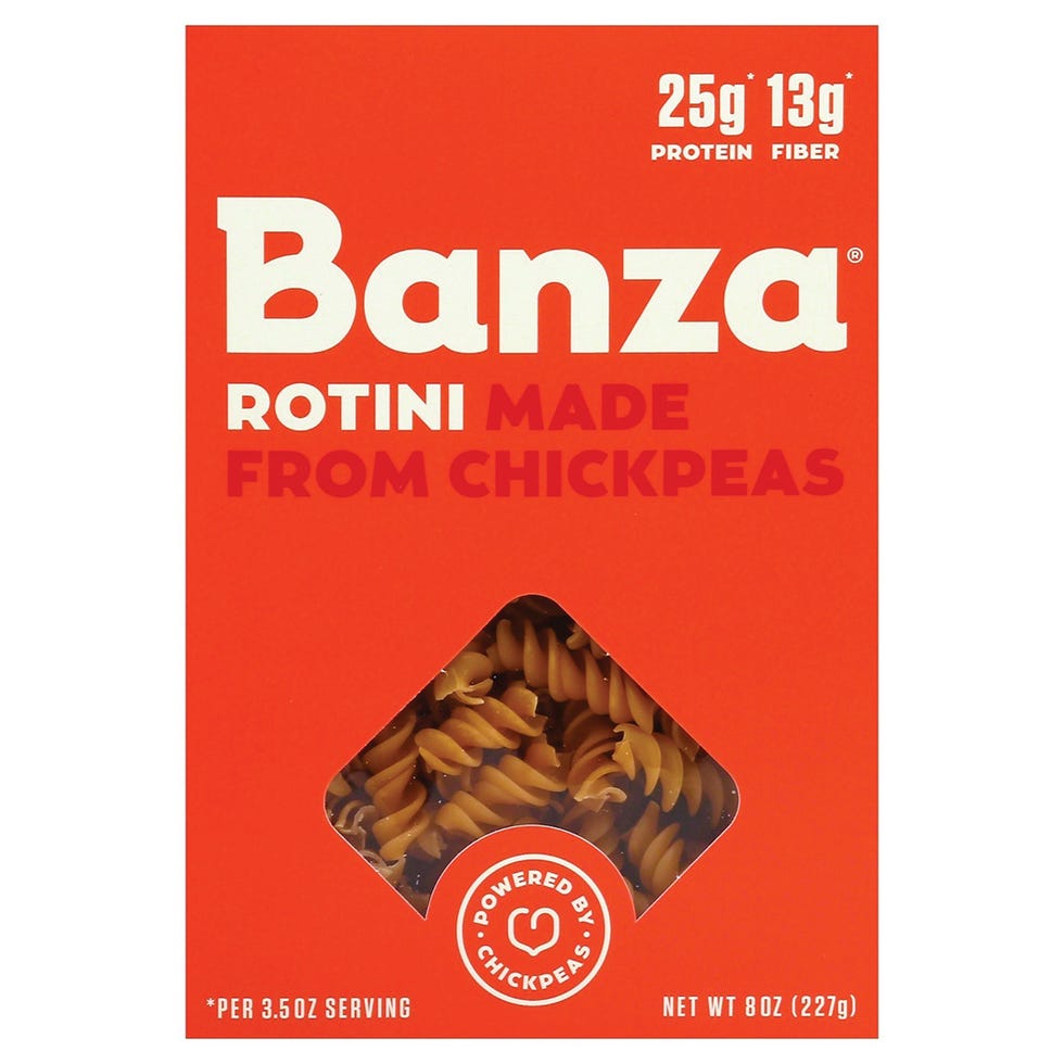 Banza Rotini made from chickpeas