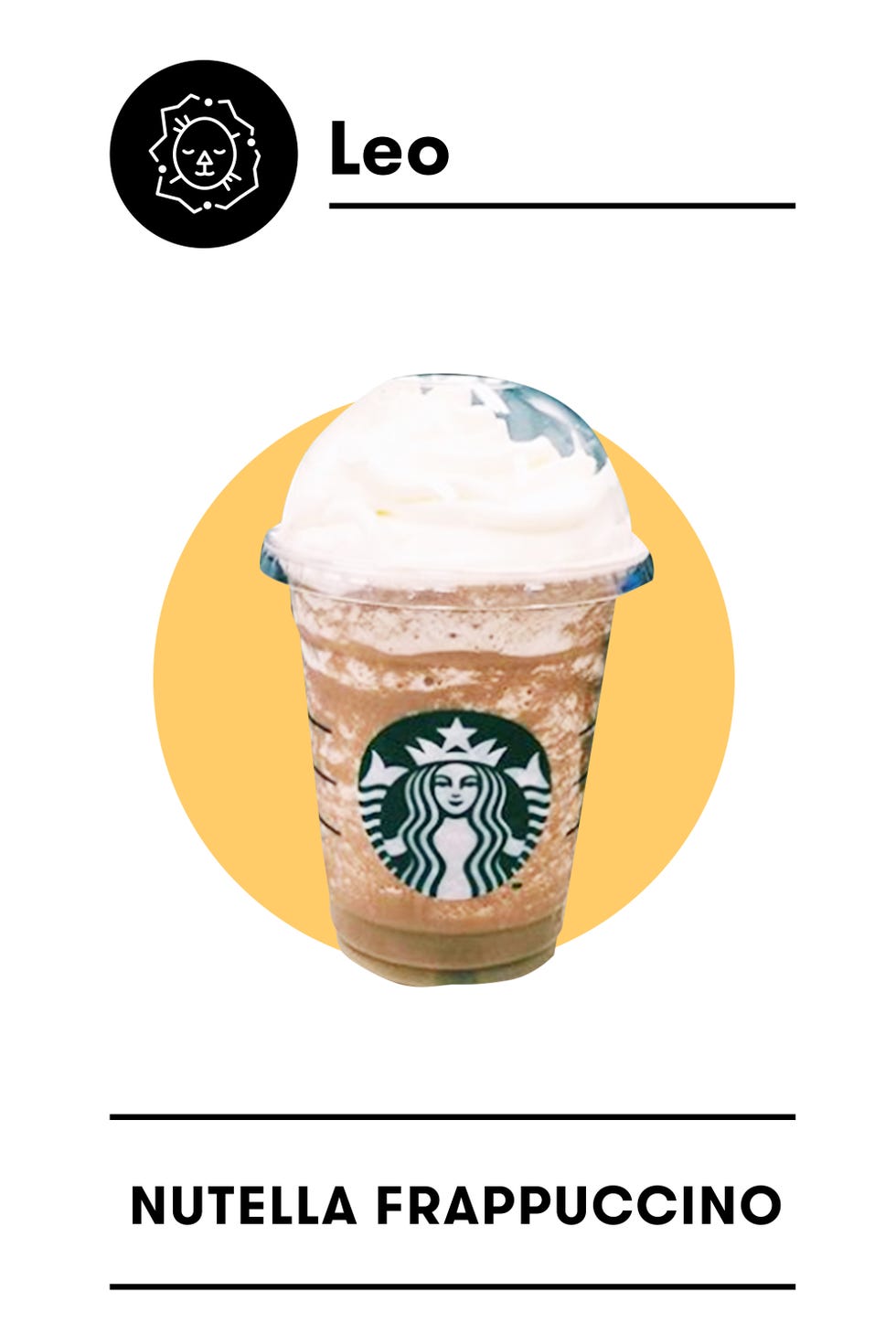 Your Starbucks Order Based On Your Zodiac Sign