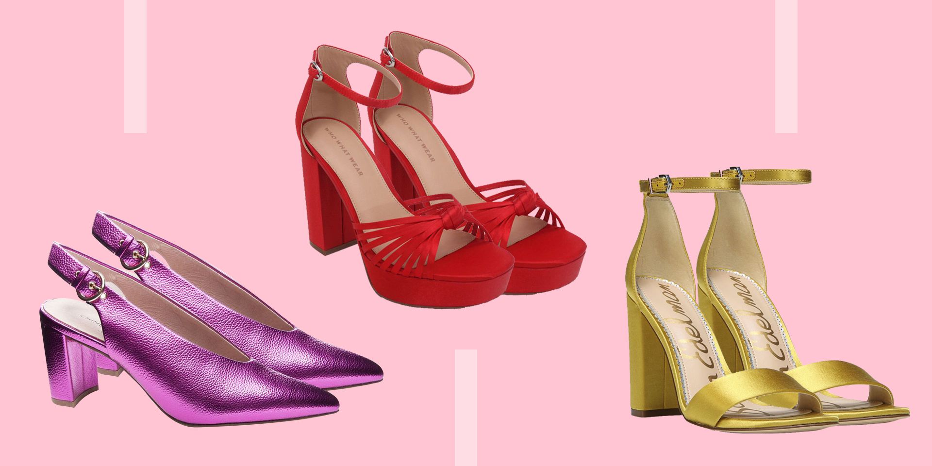 Monrow Women's Red Kitten Heels - 6 UK : Amazon.in: Fashion