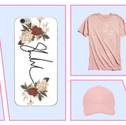 Clothing, Pink, Peach, T-shirt, Sleeve, Outerwear, Pattern, Top, Style, 