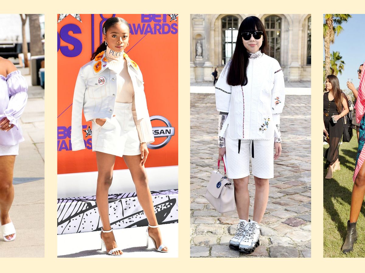 HOW TO STYLE WHITE SHORTS FOR SUMMER 2023  WAYS TO WEAR WHITE SHORTS - 13  PETITE OUTFITS 