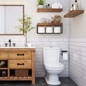 over toilet storage ideas