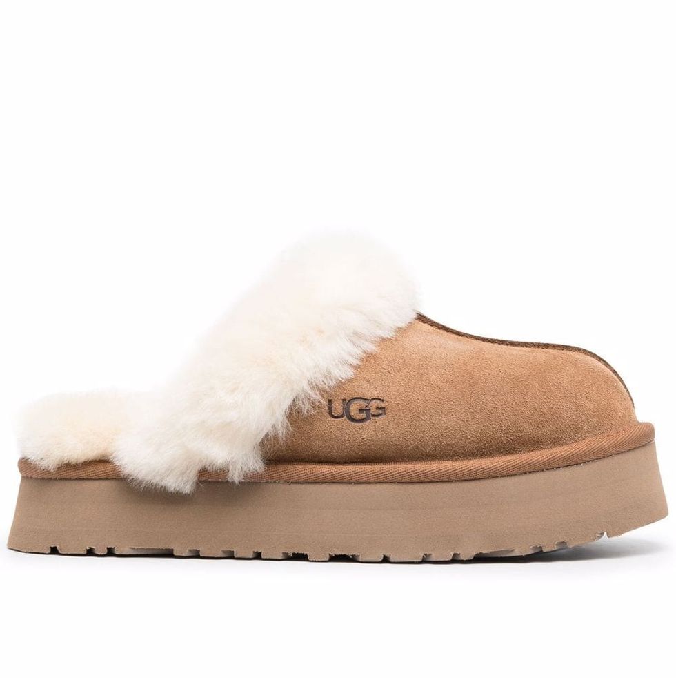 ugg disquette suede slippers
