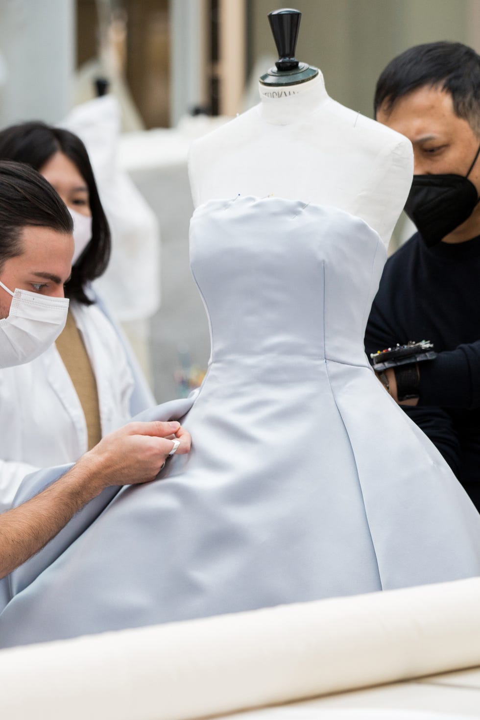 the making of anya taylor joy's second dior dress