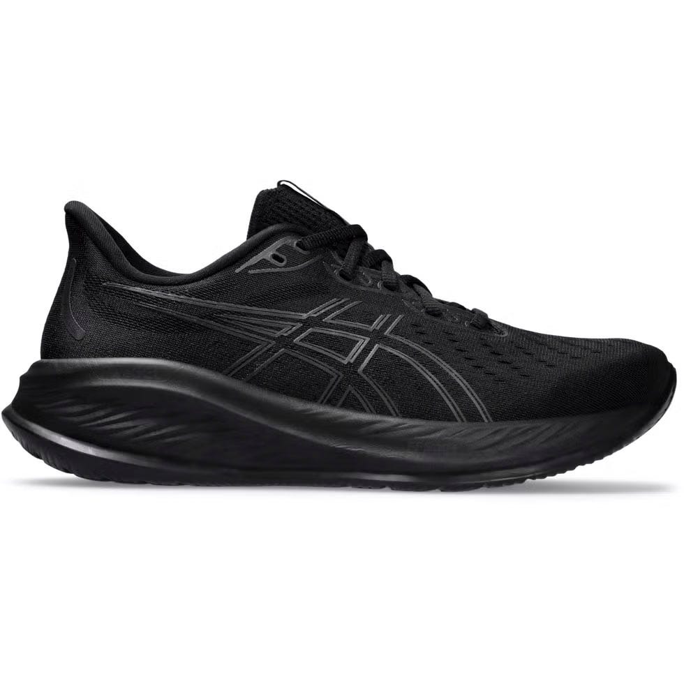 las asics gel cumulus 26 para hombre en color negro