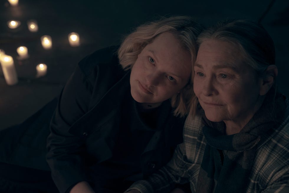 the handmaid’s tale “the handmaid’s tale” june reflects on her experiences in gilead and decides what to do next. (disney/steve wilkie)elisabeth moss, cherry jones