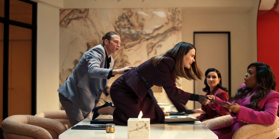 all’s fair “first look” (disney)matthew noszka, sarah paulson, kim kardashian, niecy nash