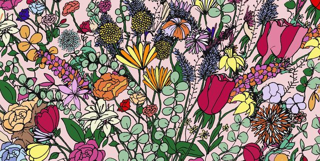 Pattern, Floral design, Flower, Plant, Design, Botany, Wildflower, Visual arts, Floristry, Textile, 