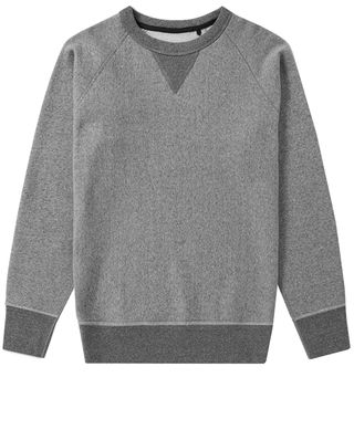 Clothing, Sweater, Sleeve, Long-sleeved t-shirt, Outerwear, Grey, Top, T-shirt, Jersey, Wool, 