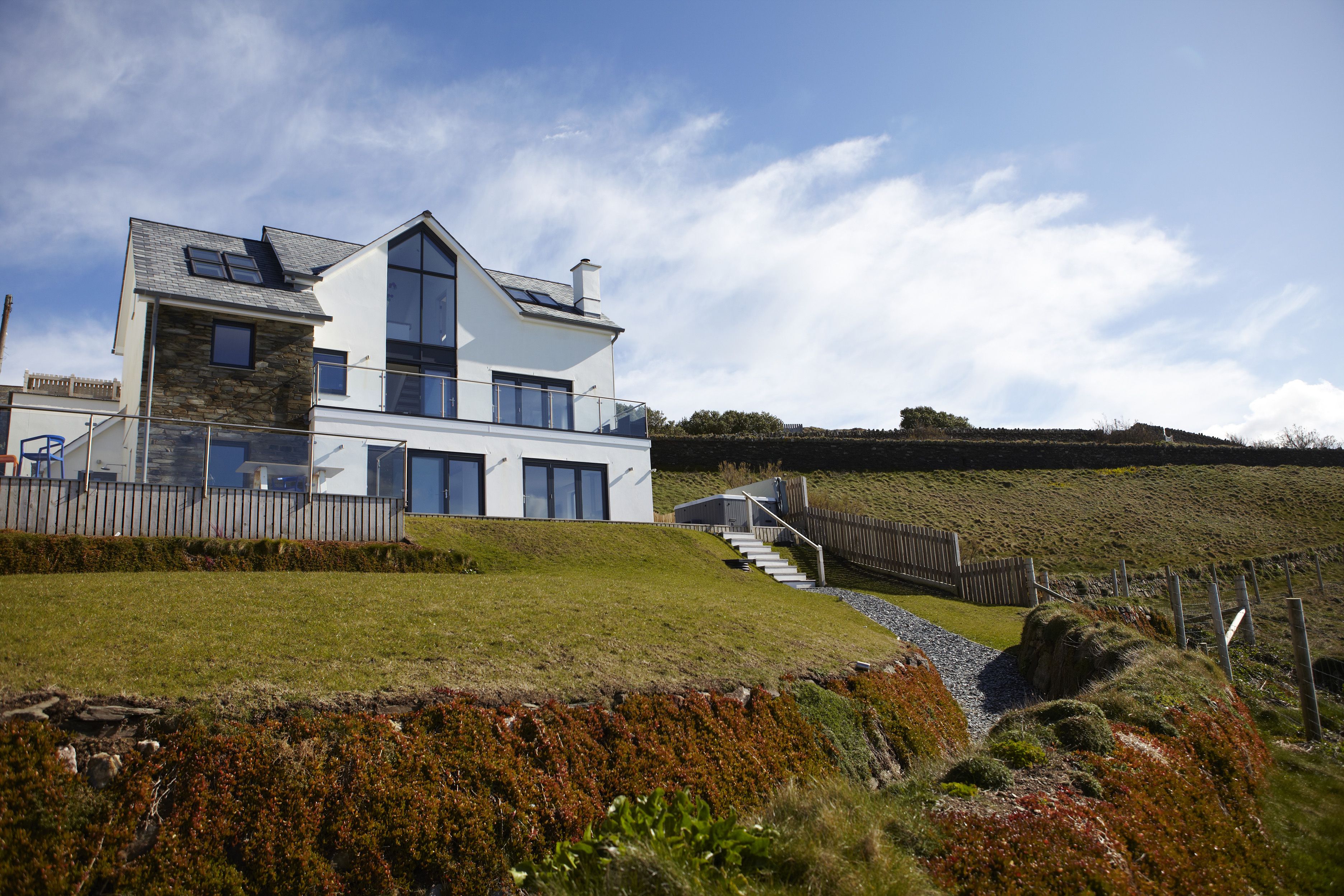 Stunning Beach House For Sale In Cornwall Enjoys 180-Degree Coastal ...