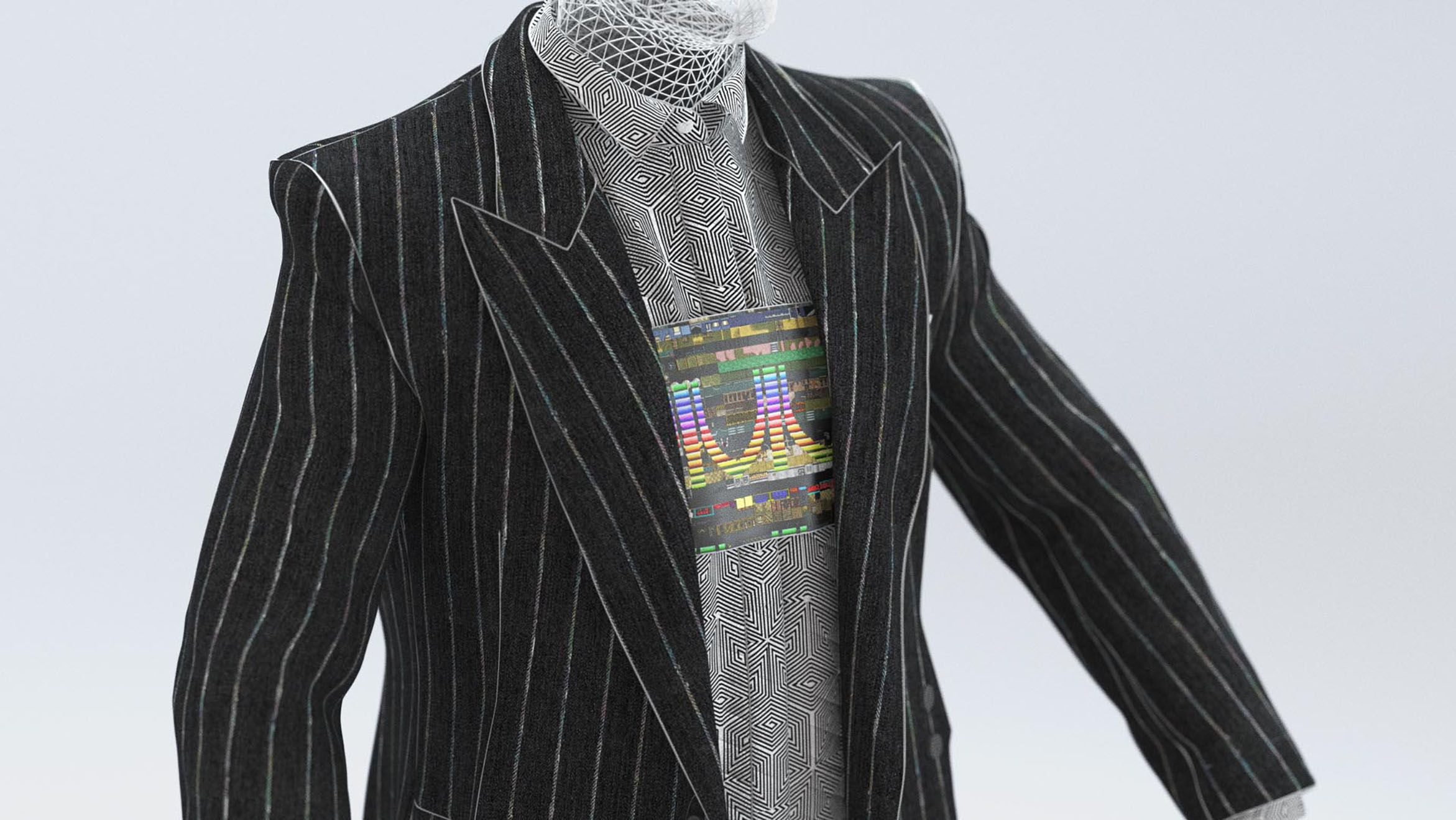 In The Future Your Clothes Will Be Pixels | The Fabricant'S Iridescence