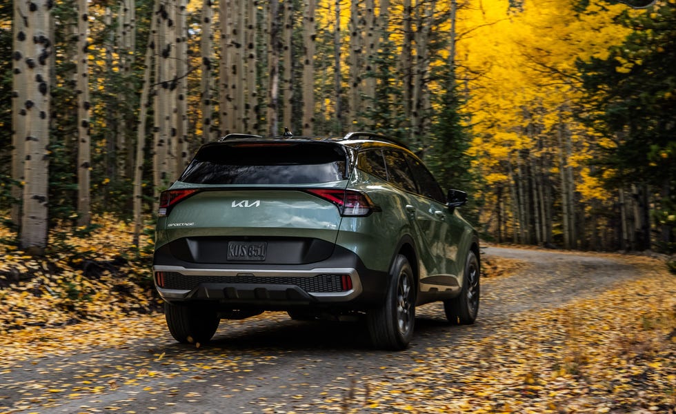 2023 kia sportage us spec rear exterior