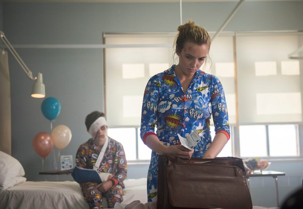 warning: embargoed for publication until 00:00:01 on 04/06/2019 programme name: killing eve s2 tx: 08/06/2019 episode: n/a (no. 1) picture shows: gabriel (pierre atri), villanelle (jodie comer) (c) bbc america/sid gentle photographer: parisa taghizadeh