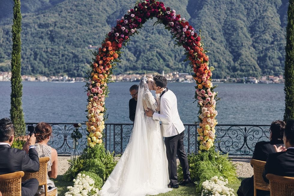 Photograph, Ceremony, Bride, Arch, Wedding, Flower Arranging, Event, Tradition, Architecture, Floral design, 